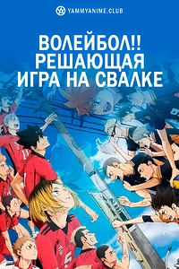 Постер к аниме Волейбол!! Решающая игра на свалке