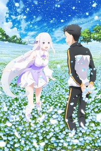 Постер к аниме Re:Zero. Жизнь с нуля в альтернативном мире: Снежные воспоминания
